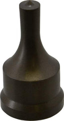 Cleveland Steel Tool - 7/16 Inch Diameter Round Ironworker Punch - 1-7/32 Inch Body Diameter, 1-3/8 Inch Head Diameter, 2-3/8 Inch Overall Length - Top Tool & Supply