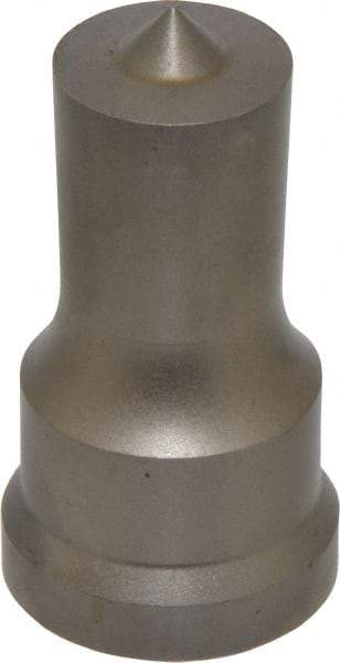 Cleveland Steel Tool - 15/16 Inch Diameter Round Ironworker Punch - 1-7/32 Inch Body Diameter, 1-3/8 Inch Head Diameter, 2-3/8 Inch Overall Length - Top Tool & Supply