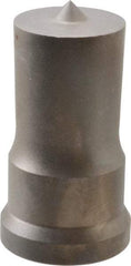 Cleveland Steel Tool - 1-1/8 Inch Diameter Round Ironworker Punch - 1-7/32 Inch Body Diameter, 1-3/8 Inch Head Diameter, 2-3/8 Inch Overall Length - Top Tool & Supply