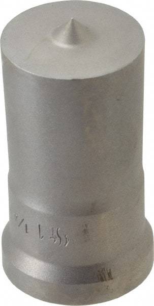 Cleveland Steel Tool - 1-1/4 Inch Diameter Round Ironworker Punch - 1-7/32 Inch Body Diameter, 1-3/8 Inch Head Diameter, 2-3/8 Inch Overall Length - Top Tool & Supply