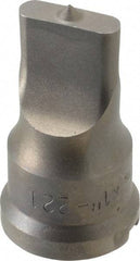 Cleveland Steel Tool - 5/16 Inch Wide Oblong Ironworker Punch - 1-7/32 Inch Body Diameter, 1-3/8 Inch Head Diameter, 2-3/8 Inch Overall Length - Top Tool & Supply