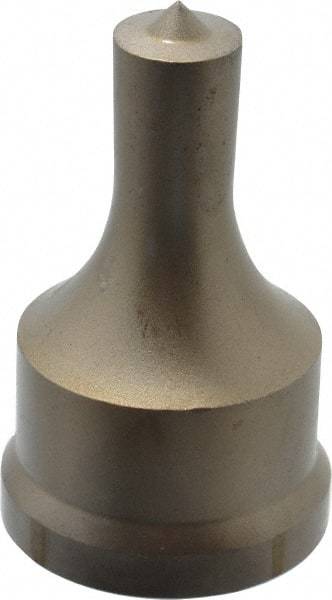 Cleveland Steel Tool - 5/8 Inch Diameter Round Ironworker Punch - 1-17/32 Inch Body Diameter, 1-11/16 Inch Head Diameter, 2-11/16 Inch Overall Length - Top Tool & Supply