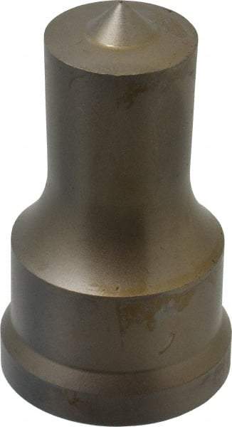 Cleveland Steel Tool - 1-1/16 Inch Diameter Round Ironworker Punch - 1-17/32 Inch Body Diameter, 1-11/16 Inch Head Diameter, 2-11/16 Inch Overall Length - Top Tool & Supply