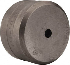 Cleveland Steel Tool - 1/4 Inch Diameter Round Ironworker Die - 1-13/16 Inch Head Diameter, 1-1/8 Inch Head Height - Top Tool & Supply