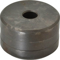 Cleveland Steel Tool - 9/32 Inch Diameter Round Ironworker Die - 1-13/16 Inch Head Diameter, 1-1/8 Inch Head Height - Top Tool & Supply