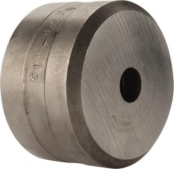 Cleveland Steel Tool - 3/8 Inch Diameter Round Ironworker Die - 1-13/16 Inch Head Diameter, 1-1/8 Inch Head Height - Top Tool & Supply