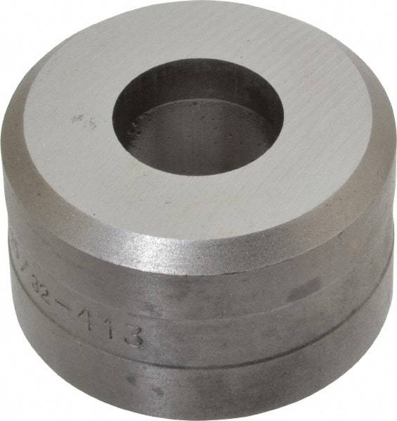 Cleveland Steel Tool - 25/32 Inch Diameter Round Ironworker Die - 1-13/16 Inch Head Diameter, 1-1/8 Inch Head Height - Top Tool & Supply