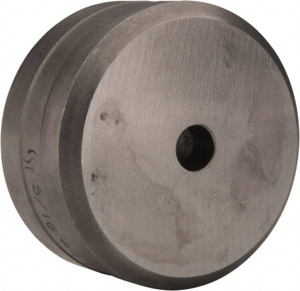 Cleveland Steel Tool - 5/16 Inch Diameter Round Ironworker Die - 2 Inch Head Diameter, 1 Inch Head Height - Top Tool & Supply