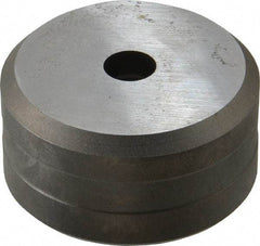 Cleveland Steel Tool - 13/32 Inch Diameter Round Ironworker Die - 2 Inch Head Diameter, 1 Inch Head Height - Top Tool & Supply