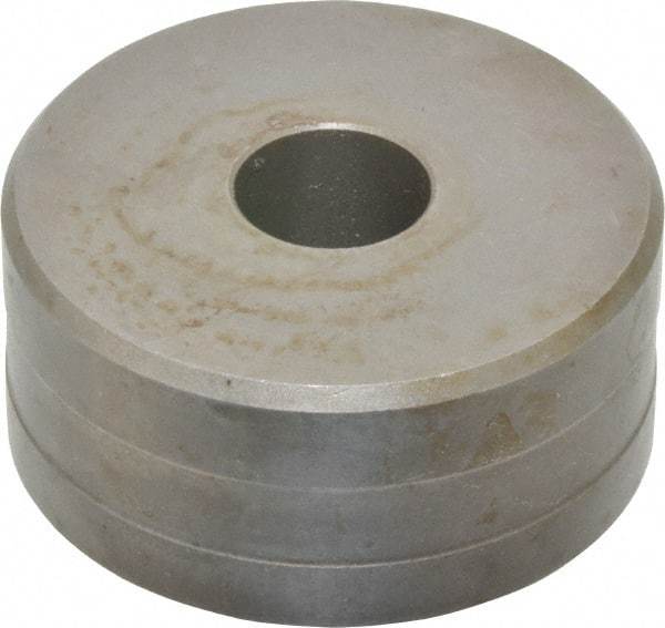 Cleveland Steel Tool - 15/32 Inch Diameter Round Ironworker Die - 2 Inch Head Diameter, 1 Inch Head Height - Top Tool & Supply