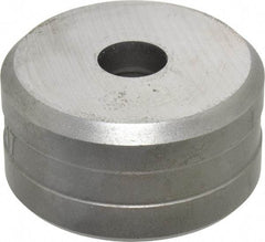 Cleveland Steel Tool - 17/32 Inch Diameter Round Ironworker Die - 2 Inch Head Diameter, 1 Inch Head Height - Top Tool & Supply