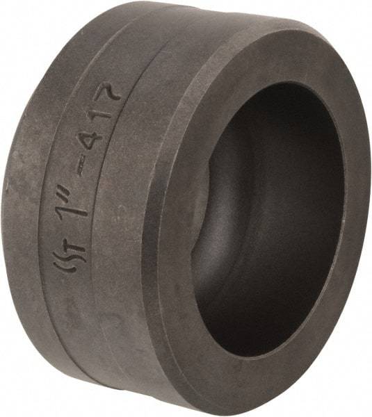 Cleveland Steel Tool - 1 Inch Diameter Round Ironworker Die - 2 Inch Head Diameter, 1 Inch Head Height - Top Tool & Supply