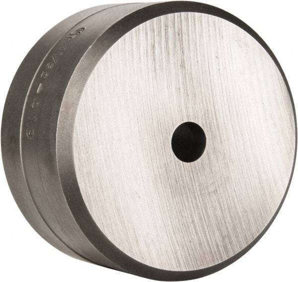 Cleveland Steel Tool - 11/32 Inch Diameter Round Ironworker Die - 2-3/8 Inch Head Diameter, 1-1/4 Inch Head Height - Top Tool & Supply