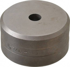 Cleveland Steel Tool - 7/16 Inch Diameter Round Ironworker Die - 2-3/8 Inch Head Diameter, 1-1/4 Inch Head Height - Top Tool & Supply