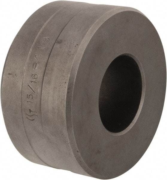 Cleveland Steel Tool - 15/16 Inch Diameter Round Ironworker Die - 2-3/8 Inch Head Diameter, 1-1/4 Inch Head Height - Top Tool & Supply