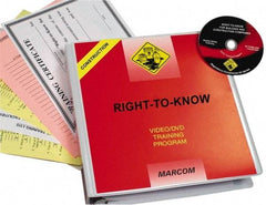 Marcom - Right to Know for Building and Construction Companies, Multimedia Training Kit - DVD, English - Top Tool & Supply