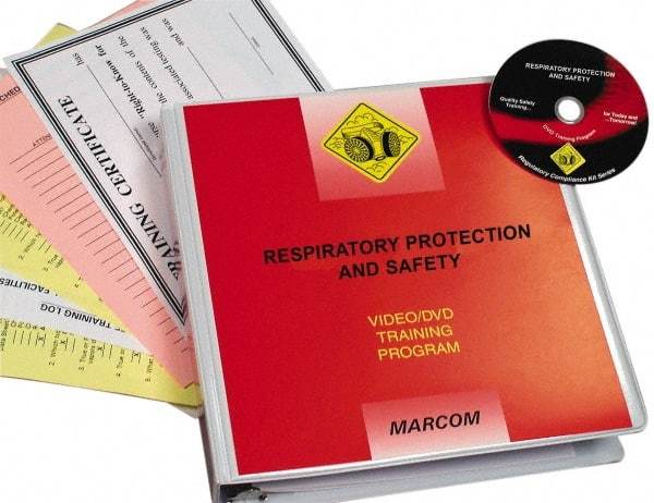 Marcom - Respiratory Protection and Safety, Multimedia Training Kit - DVD, English - Top Tool & Supply