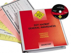 Marcom - DOT HazMat General Awareness, Multimedia Training Kit - 17 Minute Run Time DVD, English and Spanish - Top Tool & Supply