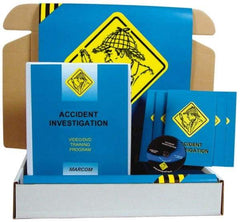 Marcom - Accident Investigation, Multimedia Training Kit - 13 Minute Run Time DVD, English and Spanish - Top Tool & Supply