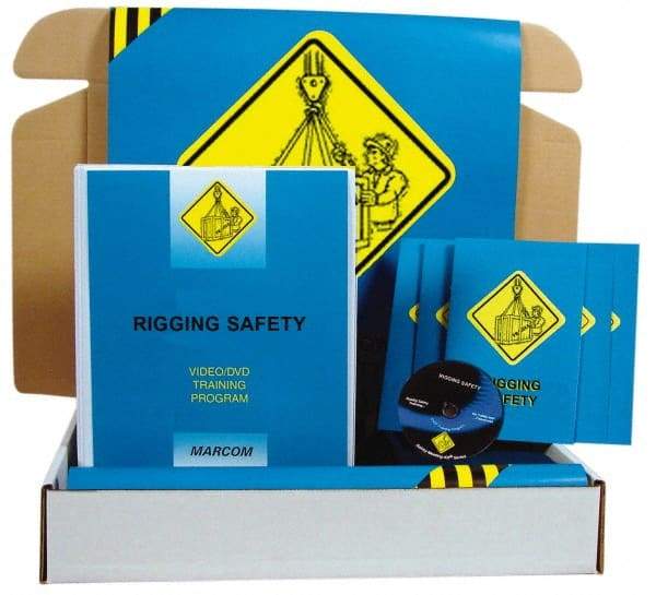 Marcom - Rigging Safety, Multimedia Training Kit - DVD, English - Top Tool & Supply