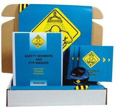 Marcom - Safety Showers and Eye Washes, Multimedia Training Kit - 12 Minute Run Time DVD, English and Spanish - Top Tool & Supply