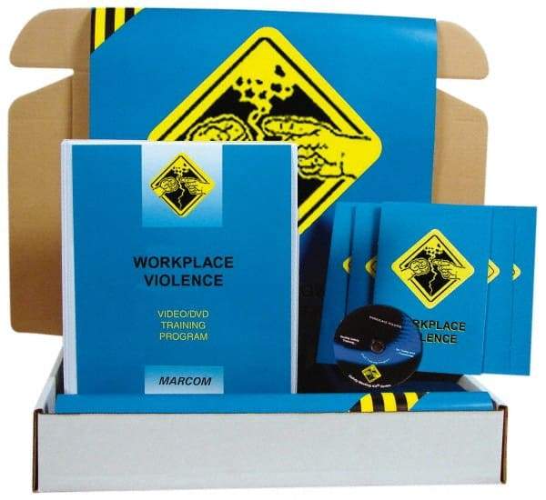 Marcom - Workplace Violence, Multimedia Training Kit - 14 Minute Run Time DVD, English and Spanish - Top Tool & Supply