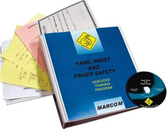 Marcom - Hand, Wrist and Finger Safety, Multimedia Training Kit - 12 Minute Run Time DVD, English and Spanish - Top Tool & Supply