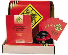 Marcom - Supported Scaffolding Safety, Multimedia Training Kit - 20 Minute Run Time DVD, English and Spanish - Top Tool & Supply