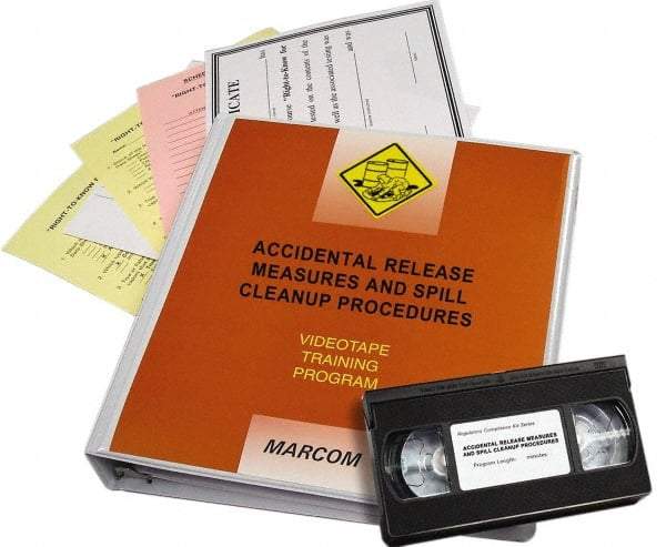 Marcom - Introduction to HAZWOPER Retraining, Multimedia Training Kit - 23 min Run Time DVD, English & Spanish - Top Tool & Supply