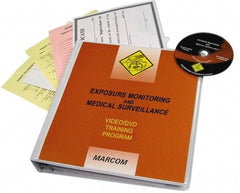 Marcom - Exposure Monitoring & Medical Surveillance, Multimedia Training Kit - 20 min Run Time DVD, English & Spanish - Top Tool & Supply