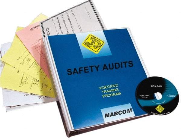 Marcom - Safety Audits, Multimedia Training Kit - 15 Minute Run Time DVD, English and Spanish - Top Tool & Supply