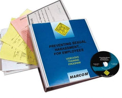 Marcom - Preventing Sexual Harassment for Employees, Multimedia Training Kit - 16 Minute Run Time DVD, English and Spanish - Top Tool & Supply