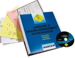 Marcom - Handling a Sexual Harassment Investigation, Multimedia Training Kit - 20 Minute Run Time DVD, English and Spanish - Top Tool & Supply