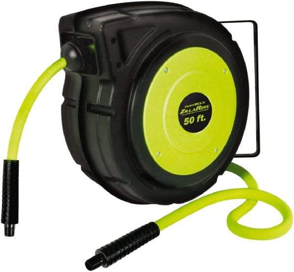 Legacy - 50' Spring Retractable Hose Reel - 150 psi, Hose Included - Top Tool & Supply