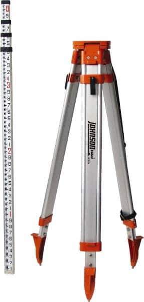 Johnson Level & Tool - Laser Level Tripod - Use With 5/8 Inch, 11 Threaded Laser Levels - Top Tool & Supply