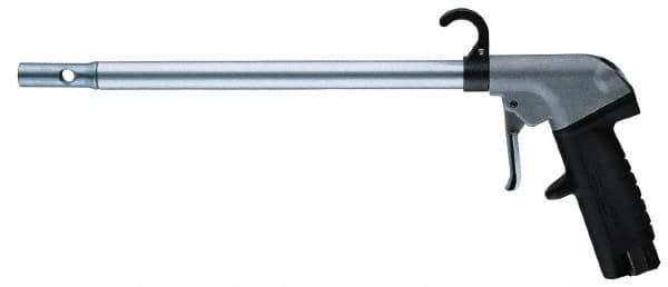 Guardair - 120 Max psi High Power Venturi Nozzle Pistol Grip Blow Gun - 3/8 NPT, 12" Tube Length, Aluminum - Top Tool & Supply