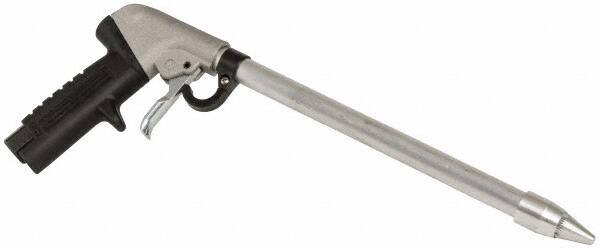 Guardair - 120 Max psi Whisper Jet Pistol Grip Blow Gun - 3/8 NPT, 12" Tube Length, Aluminum - Top Tool & Supply