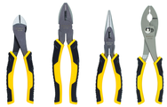 STANLEY® 4 Piece Bi-Material Plier Set - Top Tool & Supply