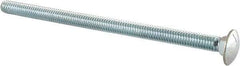 Value Collection - 5/16-18 UNC 5-1/2" Length Under Head, Standard Square Neck, Carriage Bolt - Grade 5 Steel, Zinc-Plated Finish - Top Tool & Supply