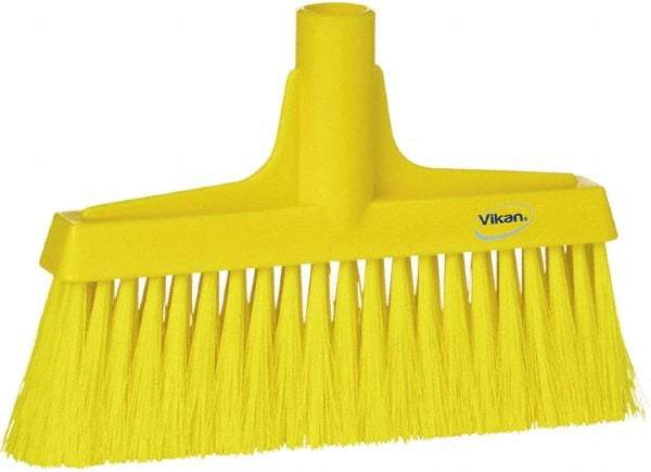 Vikan - 6-3/4" OAL Polyester Bristle Lobby Broom - 3" Bristle Length, 9-1/2" Wide - Top Tool & Supply