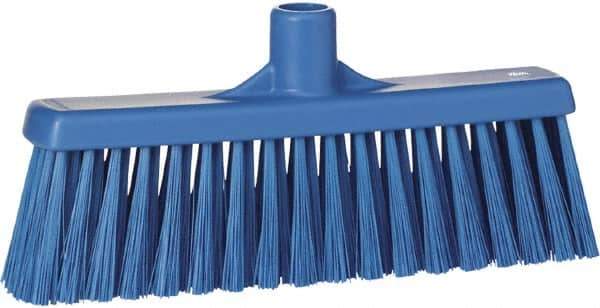 Vikan - 5-5/8" OAL Polyester Bristle Lobby Broom - 3" Bristle Length, 11" Wide - Top Tool & Supply