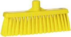 Vikan - 5-5/8" OAL Polyester Bristle Lobby Broom - 3" Bristle Length, 11" Wide - Top Tool & Supply