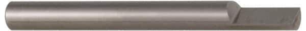 Accupro - 5/16 Inch Diameter, 2-1/2 Inch Overall Length, 1/2 Inch Split Length, Solid Carbide, Squared Split End Carbide Blank - Single End - Top Tool & Supply