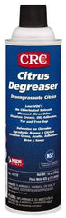 CRC - 20 oz Aerosol Cleaner/Degreaser - Aerosol, Citrus & Petroleum Distillate, Citrus - Top Tool & Supply