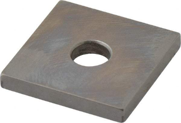 Mitutoyo - 0.127" Square Steel Gage Block - Accuracy Grade 0, Includes Certificate of Inspection - Top Tool & Supply