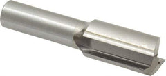 Amana Tool - 3/4" Diam, 1/2" Shank Diam, 1-1/4" Length of Cut, 2 Flute Straight Router Bit - 2-7/8" Overall Length, Carbide Tipped - Top Tool & Supply