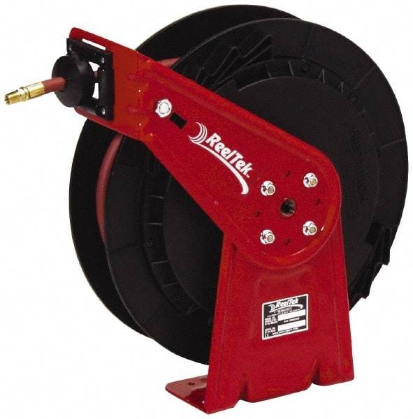 Reelcraft - 50' Spring Retractable Hose Reel - 300 psi, Hose Included - Top Tool & Supply