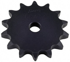 Browning - 16 Teeth, 1" Chain Pitch, Chain Size 80, "A" Plate Roller Chain Sprocket - 3/4" Bore Diam, 5-1/8" Pitch Diam, 5.63" Outside Diam - Top Tool & Supply