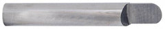 Accupro - 1/4 Inch Diameter, 4 Inch Overall Length, 3/8 Inch Split Length, Solid Carbide, Full Radius Split End Carbide Blank - Double End - Top Tool & Supply