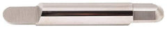 Accupro - 1/8 Inch Diameter, 3 Inch Overall Length, 3/8 Inch Split Length, Solid Carbide, Full Radius Split End Carbide Blank - Single End - Top Tool & Supply